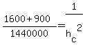%281600%2B900%29%2F1440000=1%2F+h%5Bc%5D%5E2