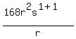 %28168r%5E2s%5E%281%2B1%29%29%2Fr