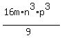 %2816m%2An%5E3%2Ap%5E3%29%2F%289%29