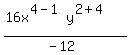 %2816x%5E%284-1%29y%5E%282%2B4%29%29%2F%28-12%29