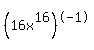 %2816x%5E16%29%5E-1