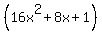 %2816x%5E2%2B8x%2B1%29