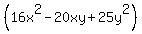 %2816x%5E2-20xy%2B25y%5E2%29+