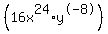 %2816x%5E24%2Ay%5E-8%29