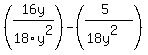 %2816y%2F18y%5E2%29-%28%285%29%2F%2818y%5E2%29%29