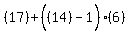 %2817%29%5E%22%22%2B%28%2814%29%5E%22%22-1%29%286%29