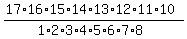 %2817%2A16%2A15%2A14%2A13%2A12%2A11%2A10%29%2F%281%2A2%2A3%2A4%2A5%2A6%2A7%2A8%29