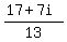 %2817%2B7i%29%2F13