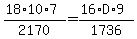%2818%2A10%2A7%29%2F2170+=+%2816%2AD%2A9%29%2F1736