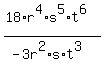 %2818%2Ar%5E4%2As%5E5%2At%5E6%29%2F%28-3r%5E2%2As%2At%5E3%29