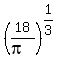 %2818%2F%28pi%29%29%5E%281%2F3%29