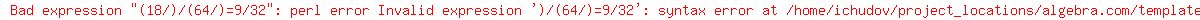 %2818%2F%29%2F%2864%2F%29=9%2F32