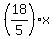 %2818%2F5%29x