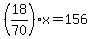 %2818%2F70%29x=156