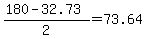 %28180-32.73%29%2F2=73.64