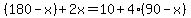 %28180-x%29%2B2x=10%2B4%2890-x%29