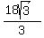 %2818sqrt%283%29%29%2F3