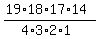 %2819%2A18%2A17%2A14%29%2F%284%2A3%2A2%2A1%29
