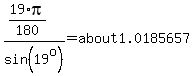 %2819%2Api%2F180%29%2Fsin%2819%5Eo%29=about1.0185657