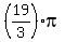 %2819%2F3%29pi