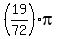 %2819%2F72%29pi