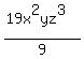 %2819x%5E2yz%5E3%29%2F9