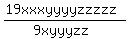 %2819xxxyyyyzzzzz%29%2F%289xyyyzz%29