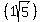 %281sqrt%285%29%29