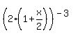 %282%281%2Bx%2F2%29%29%5E%28-3%29