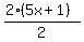 %282%285x%2B1%29%29%2F2