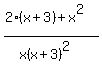 %282%28x%2B3%29%2Bx%5E2%29%2F%28x%28x%2B3%29%5E2%29