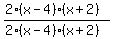 %282%28x-4%29%28x%2B2%29%29%2F%282%28x-4%29%28x%2B2%29%29