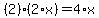 %282%29%2A%282%2Ax%29=4%2Ax