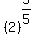 %282%29%5E%285%2F5%29