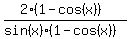%282%2A%281-cos%28x%29%29%29%2F%28sin%28x%29%2A%281-cos%28x%29%29%29