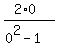 %282%2A0%29%2F%280%5E2-1%29