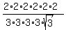 %282%2A2%2A2%2A2%2A2%2A2%29%2F%283%2A3%2A3%2A3%2Asqrt%283%29%29