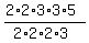 %282%2A2%2A3%2A3%2A5%29%2F%282%2A2%2A2%2A3%29