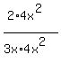 %282%2A4x%5E2%29%2F%283x%2A4x%5E2%29