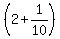 %282%2B1%2F10%29