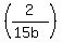 %282%2F%2815b%29%29