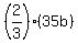 %282%2F3%29%2835b%29