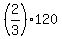 %282%2F3%29%2A120