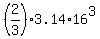 %282%2F3%29%2A3.14%2A16%5E3