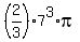 %282%2F3%29%2A7%5E3%2Api