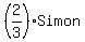 %282%2F3%29%2ASimon