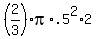 %282%2F3%29%2Api%2A.5%5E2%2A2