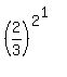 %282%2F3%29%5E%282%5E1%29