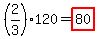 %282%2F3%29120=highlight%2880%29