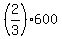 %282%2F3%29600